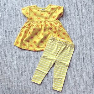 Hanna Andersson dress & legging set